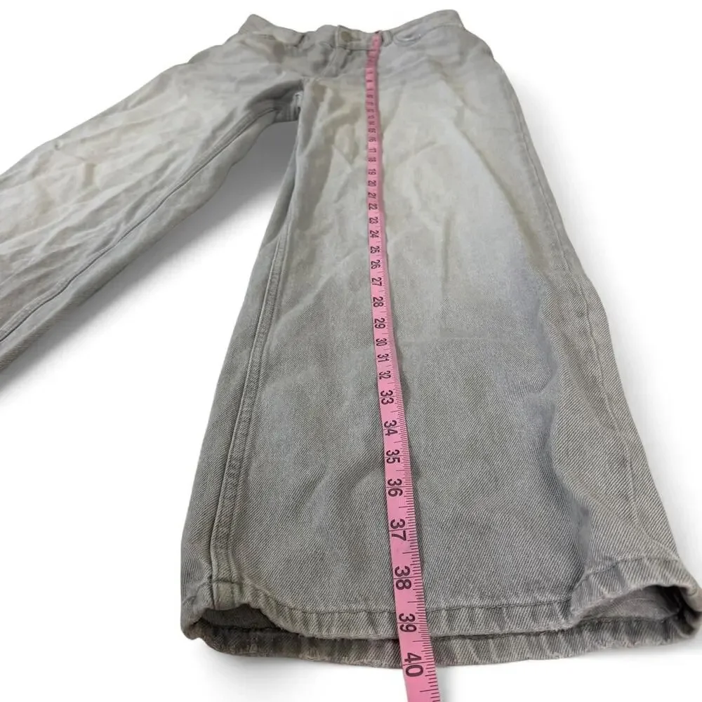 Bdg light gray high waisted baggy